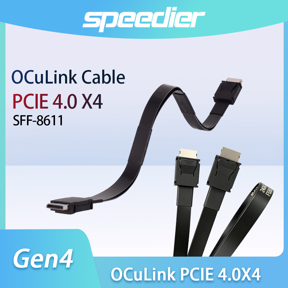 External Gpu Dock Pcie 4.0 Oculink - ADT-Link OCuLink SFF-8611 High Speed Kabel