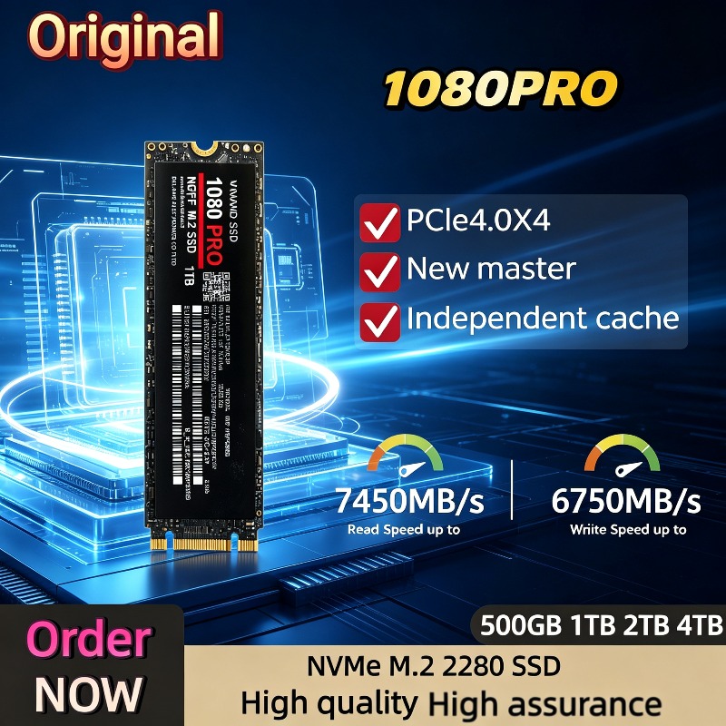 M.2 Nvme 4Tb Pcie 4.0 Ssd - 100% originele 1080PRO PCIe 4.0 NVMe