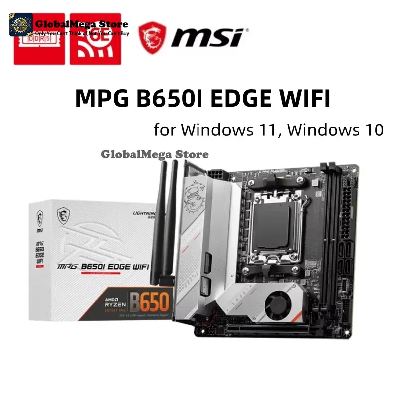 B650 Itx Motherboard Wifi - Nieuw MPG B650I EDGE WIFI moederbord