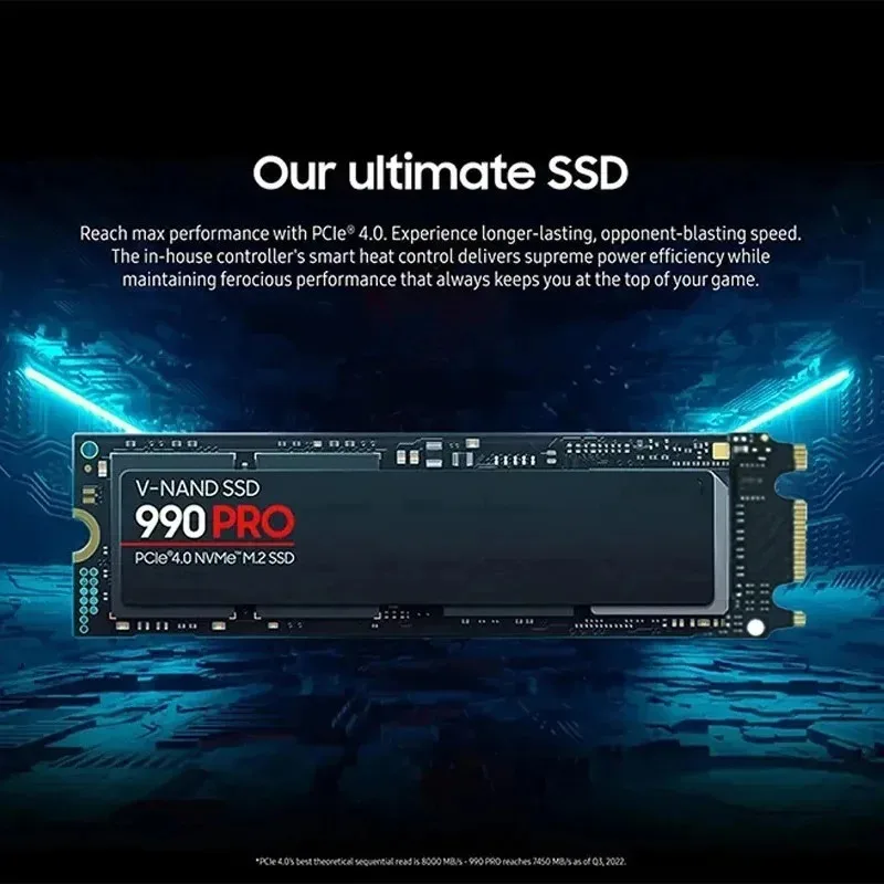 Originele 980Pro 990Pro M.2 NV - M.2 Nvme 4Tb Pcie 4.0 Ssd recensie en prijs
