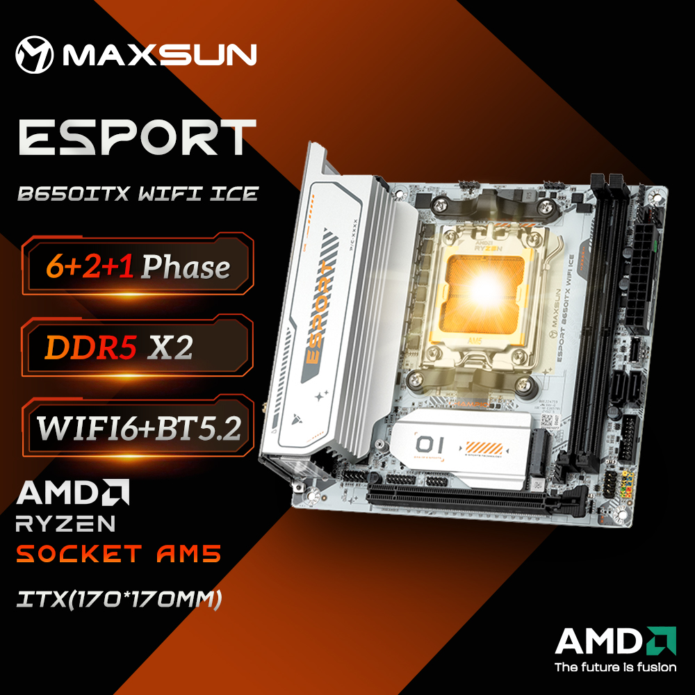 MAXSUN B650M Moederbord ITX AM - B650 Itx Motherboard Wifi recensie en prijs