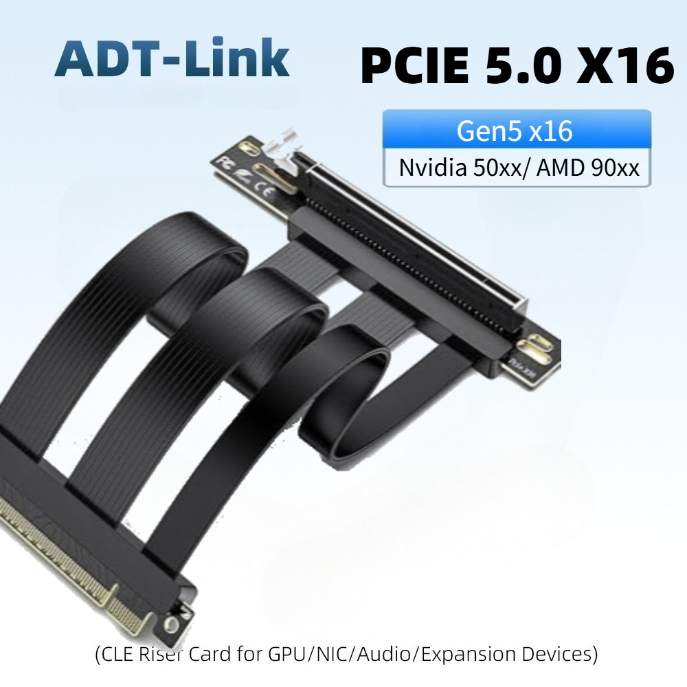 PCIe 5.0 x16 Riserkabel, perfe - Pcie 4.0 X16 Riser Cable 90 Degree recensie en prijs
