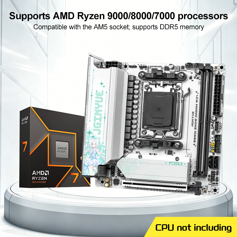 JGINYUE B850I SNOW DREAM WIFI  - B650 Itx Motherboard Wifi recensie en prijs