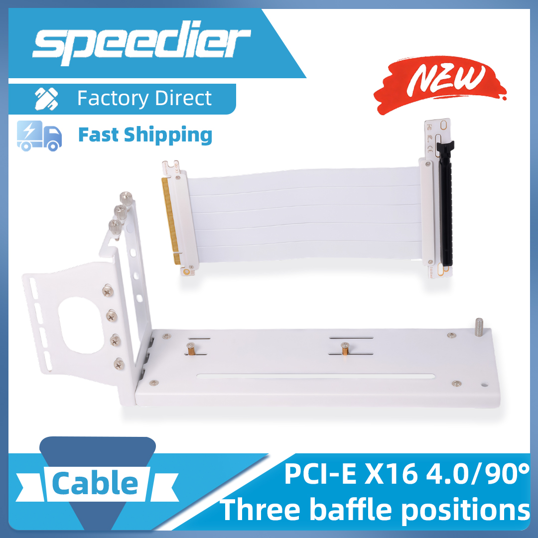 Riser PCI-E 4.0 X16 Grafische  - Pcie 4.0 X16 Riser Cable 90 Degree recensie en prijs