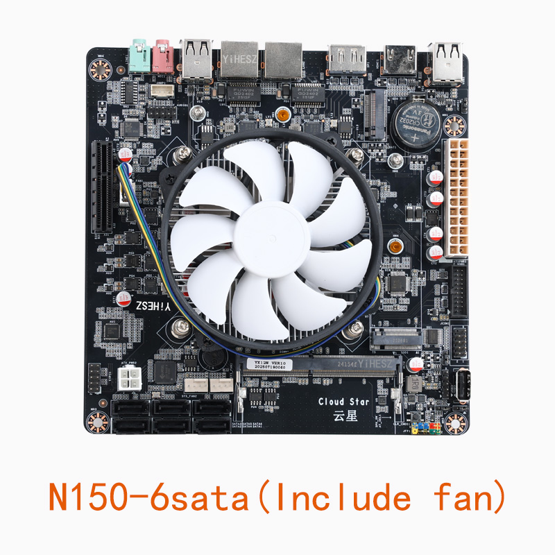 N100/N150 NAS DDR4 moederbord  - Nas Motherboard N100 6 Sata recensie en prijs