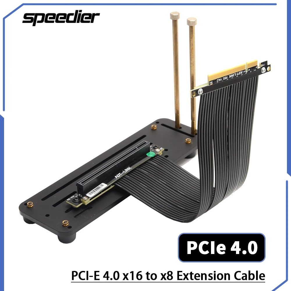 Riser PCI Express 4.0 X8 naar  - Pcie 4.0 X16 Riser Cable 90 Degree recensie en prijs