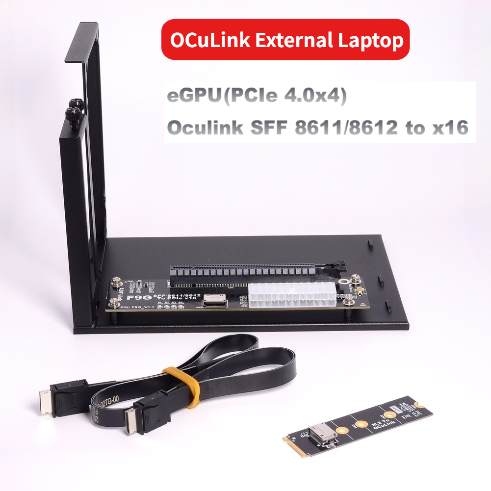 F9G-BK7 EGPU Oculink GPU Dock  - External Gpu Dock Pcie 4.0 Oculink recensie en prijs