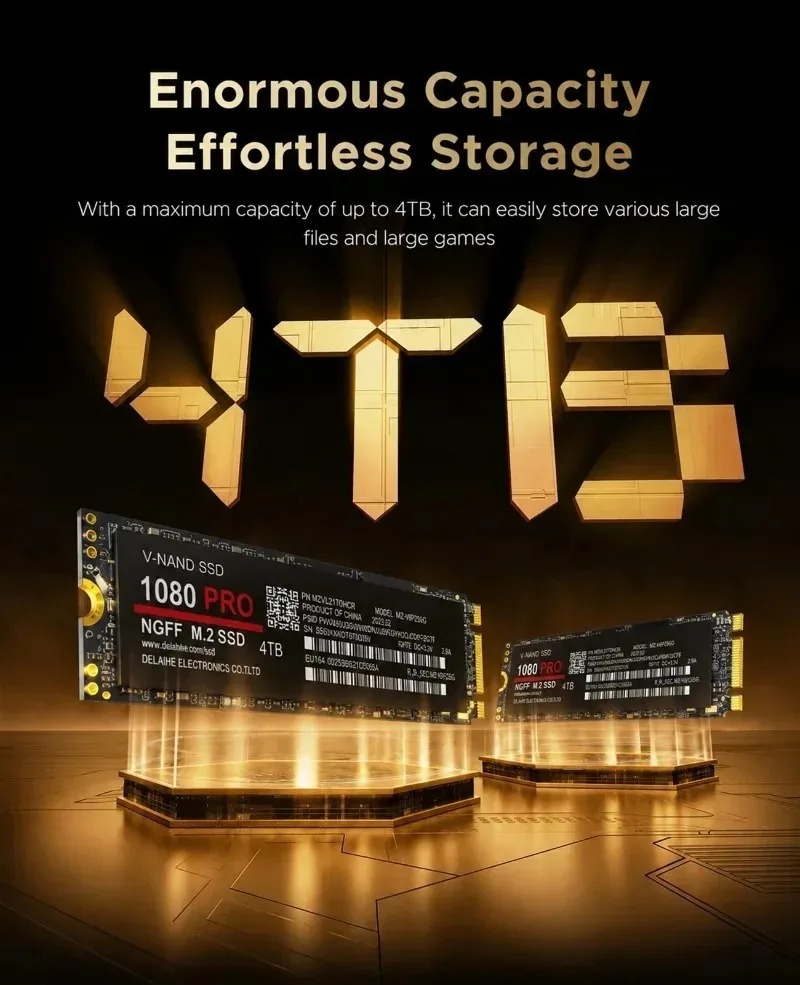 108OPRO PCIe 4.0 NVMe M.2 2280 - M.2 Nvme 4Tb Pcie 4.0 Ssd recensie en prijs