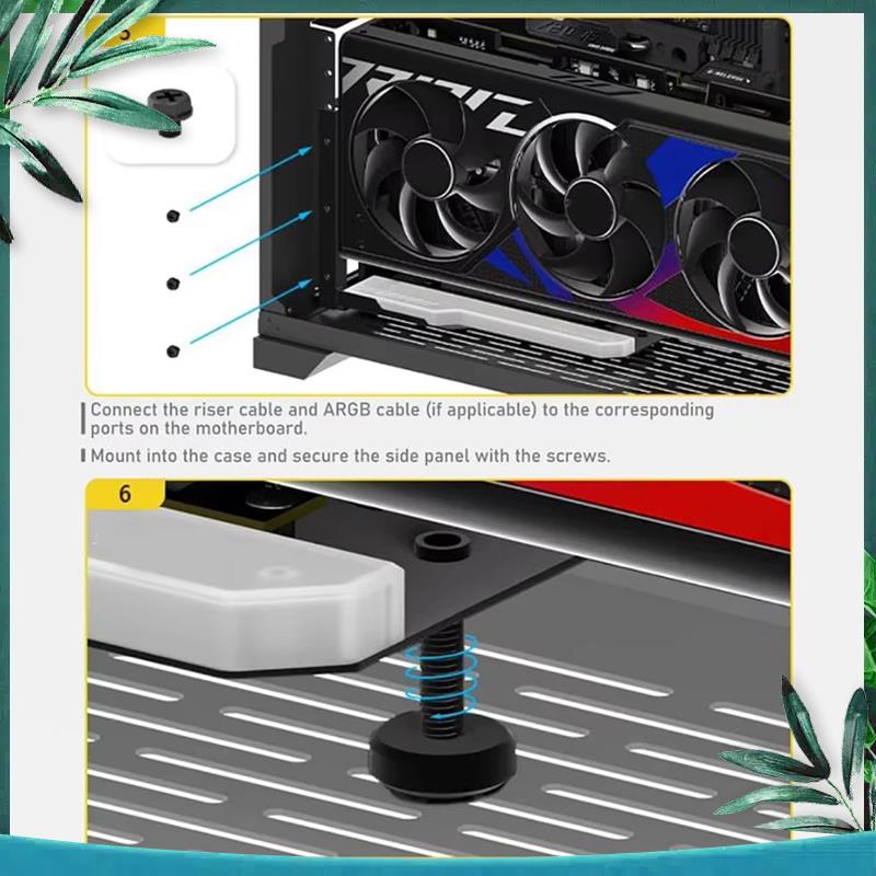 (NIEUW) Verticale GPU-montageb - Pcie 4.0 X16 Riser Cable 90 Degree recensie en prijs