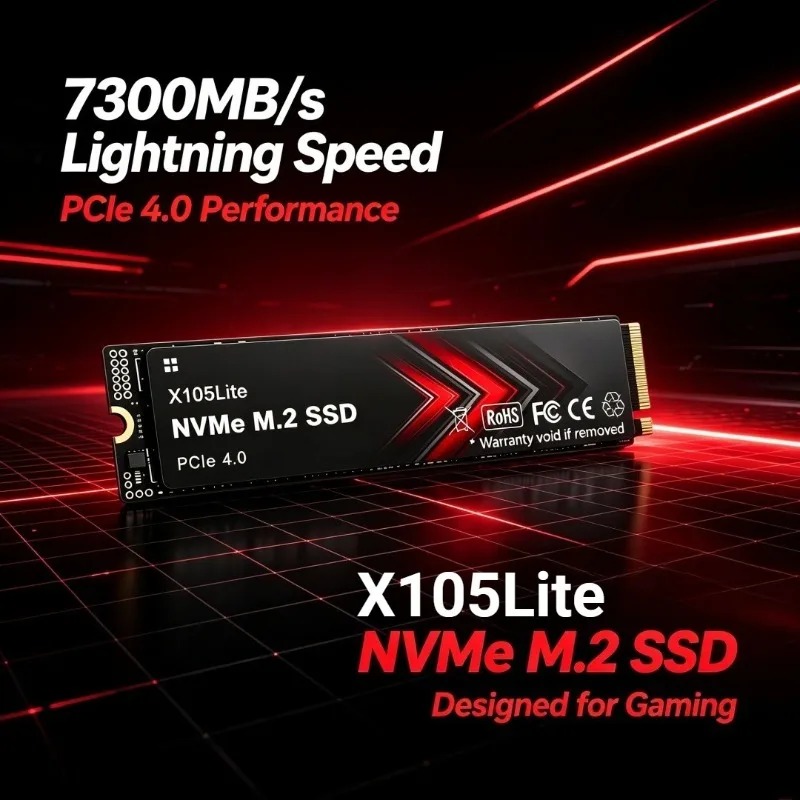 X105Lite M.2 NVMe SSD PCIe 4.0 - M.2 Nvme 4Tb Pcie 4.0 Ssd recensie en prijs