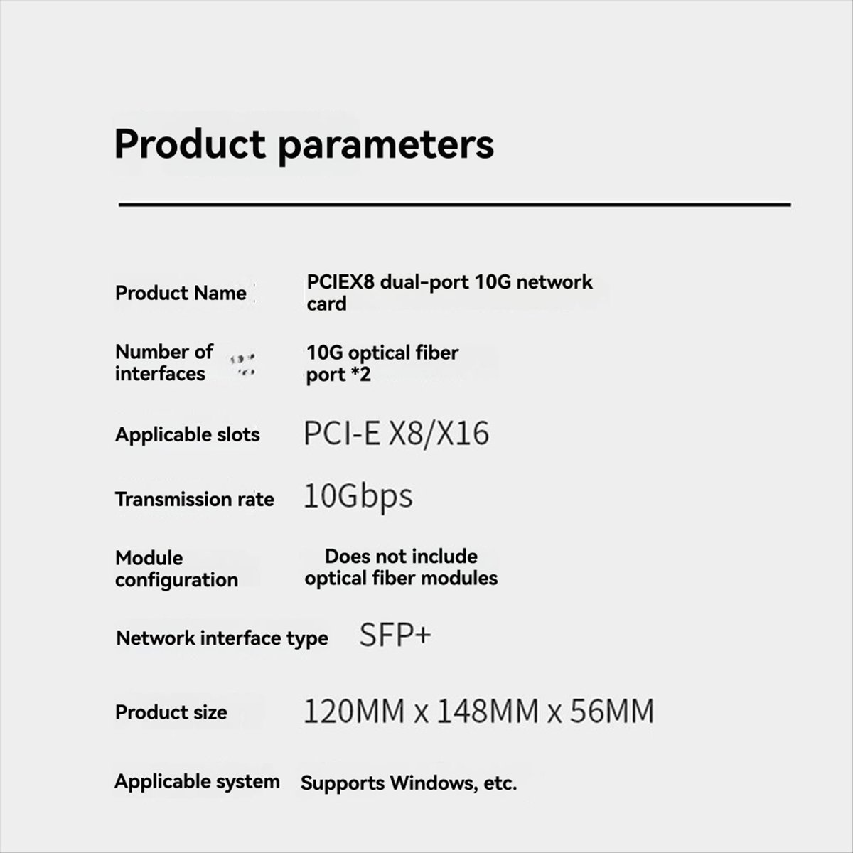 Stabiel - X520-DA1 10Gb SFP+ D - 10Gb Sfp+ Pcie Network Card Dual Port recensie en prijs